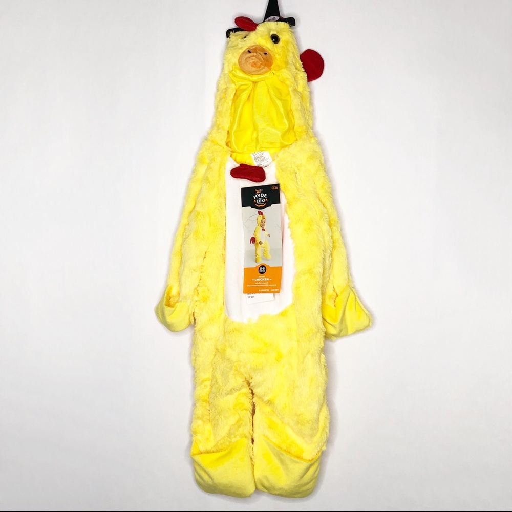 NWT Girls 0-6 Months Chicken Halloween Costume